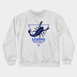 Scorpio Zodiac Symbol Horscope Crewneck Sweatshirt